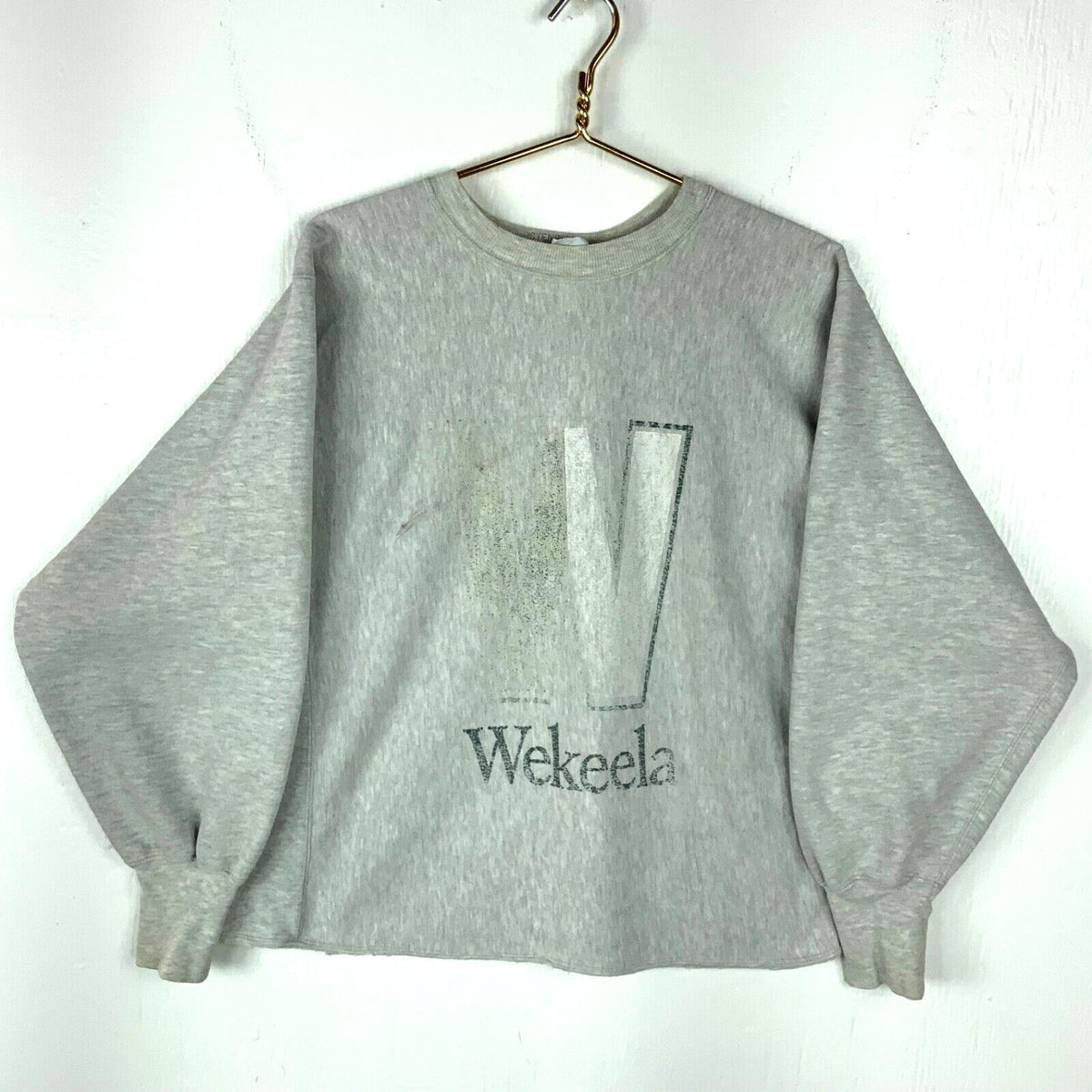 Vintage Camp Wekeela Champion Reverse Weave Sweatshirt XL Made Usa Cropped 90s Sweatshirt – Easygoing Wear · Must-Have Style