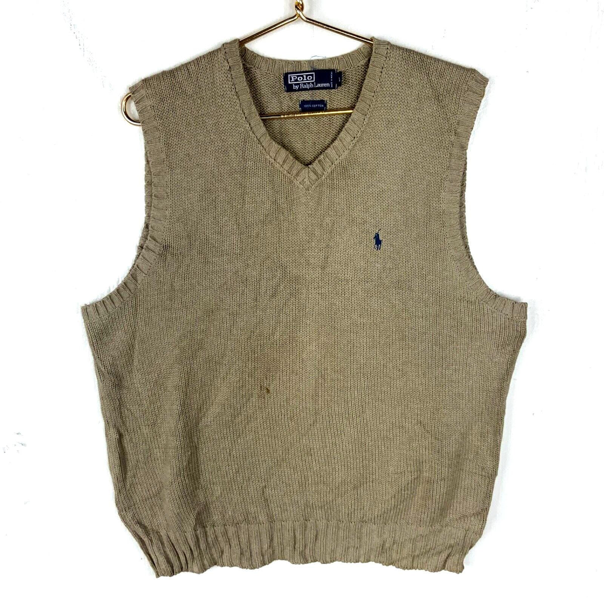 Vintage Polo Ralph Lauren Knit Sweater Vest Large Brown Vneck 90s Graphic Tee – Cozy Vibes · Great Gift For Fans