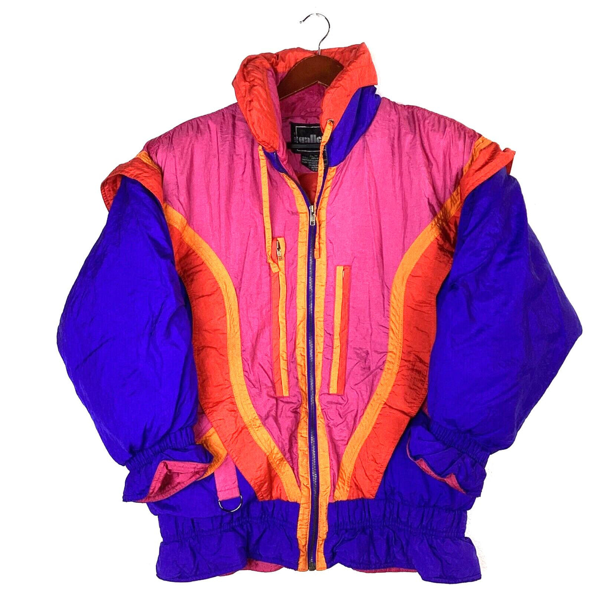 Vintage 1980s Insulated Down Puffer Jacket Medium Full Zip 80s Graphic Tee – Feel-Good Design · High-Quality Print