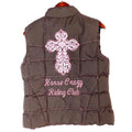 Cowgirl Hardware Riding Club Women39s Vest Jacket Size Medium Brown Rhinestone Graphic Tee – Premium Graphic · Trending Graphic Apparel