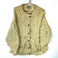 Vintage Grandma Cable Knit Wool Cardigan Sweater Womens Medium White 90s Graphic Tee – Everyday Comfort · Top Pick For Any Outfit