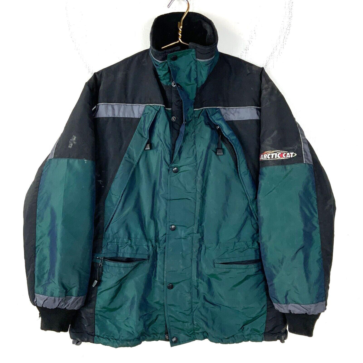 Vintage Arctic Cat Womens Snowmobile Bomber Jacket Large Full Zip Made Canada Graphic Tee – Cozy Vibes · Trending Graphic Apparel