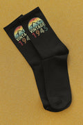 Vintage 1945 Socks 80th Birthday Socks Born in 1945 Gift Retro 1945 Socks Anniversary Gift Fun Birthday Socks Black Socks Graphic Tee – Aesthetic Look · Must-Have Style