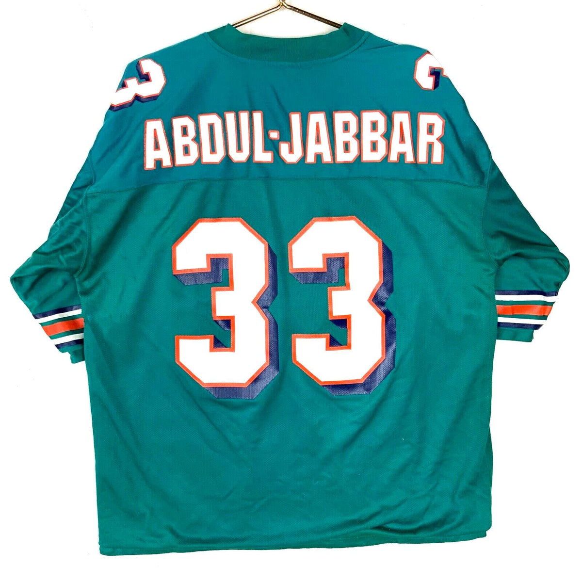 Vintage Miami Dolphins Jersey Size 52 Reebok Abdul Jabbar Nfl Reversible Jersey – Warm & Stylish · Must-Have Style