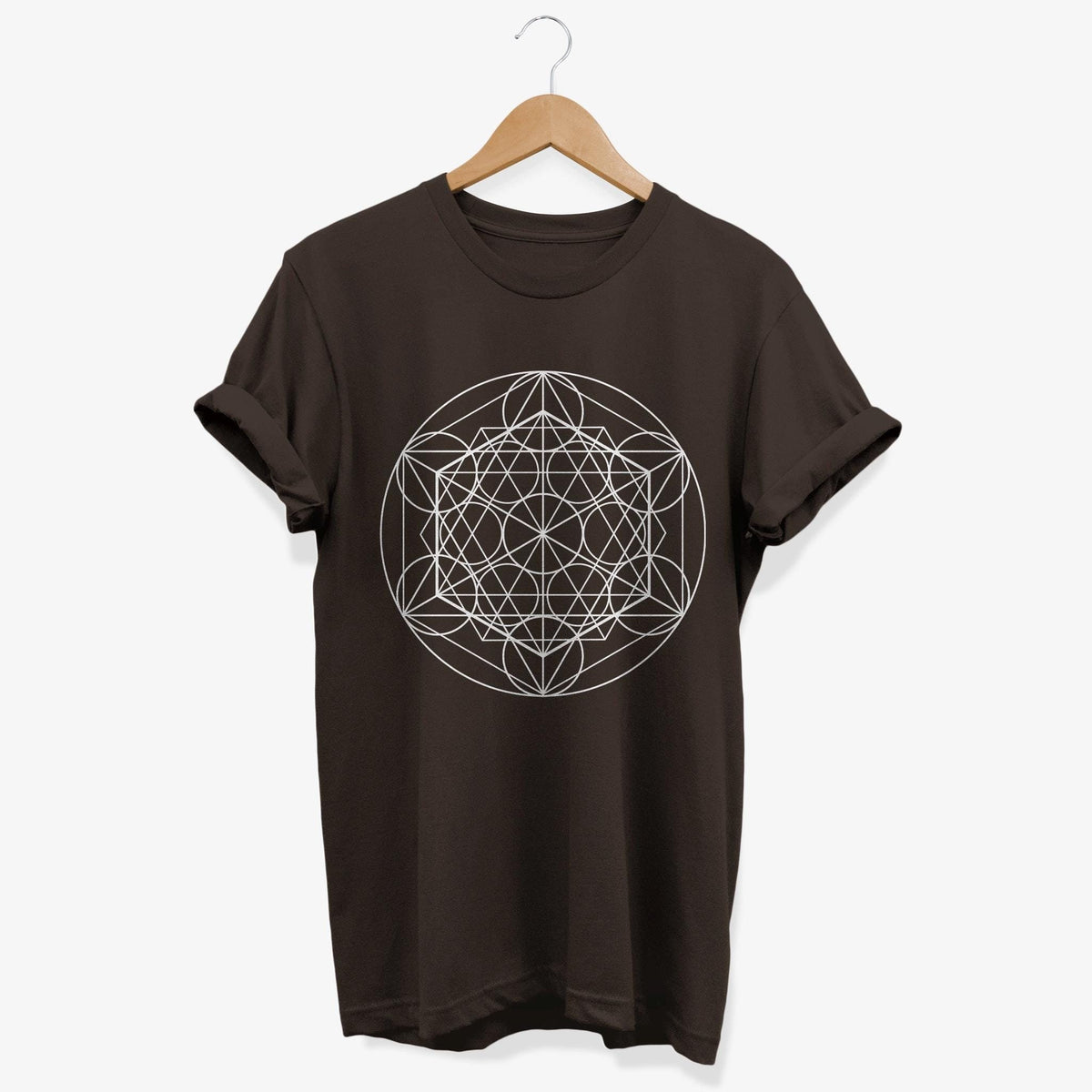 Minimalist Sacred Geometry T shirt Geometric Shape Graphic Tee Artsy Festival Clothing Psychedelic Gifts Graphic Tee – Everyday Comfort · Great Gift For Fans