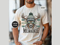 Milwaukee Basketball Comfort Colors Tshirt Unisex Tee Bucks Fan Apparel Game Day Shirt Basketball Lover Gift Sports Team Tee Graphic Tee – Soft Feel · High-Quality Print