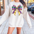 Mardi Gras Bow Shirt Mardi Gras Shirt Mardi Gras Sweatshirt Fat Tuesday Shirt New Orleans Shirt Mardi Gras Party Mardi Gras Bow Sweatshirt – Easygoing Wear · Trending Graphic Apparel
