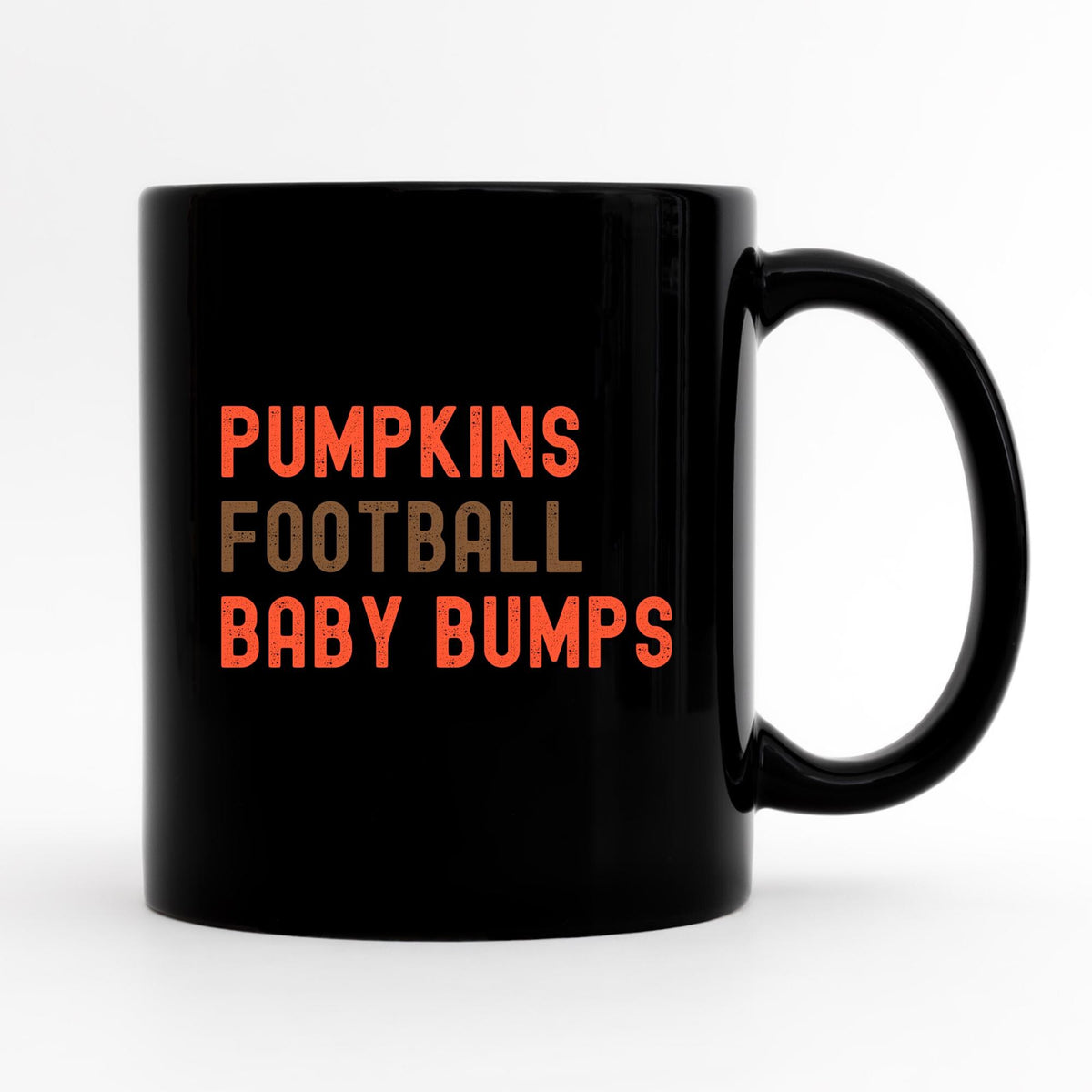 Pregnancy Announcement Gift Baby Reveal Mugs Fall Baby Announcement Gift Halloween Baby Announcement Mug Thanksgiving Baby Announcement Graphic Tee – Fan Favorite · Must-Have Style