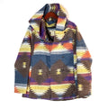 Vintage Paris Blues Abstract Women39s Hooded Wool Coat Jacket Size Large 90s Graphic Tee – Aesthetic Look · Must-Have Style