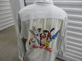 Vintage 9039s Looney Tunes That39s All Folks Embroidered Button Down Long Sleeve Shirt Size L Graphic Tee – Aesthetic Look · Trending Graphic Apparel