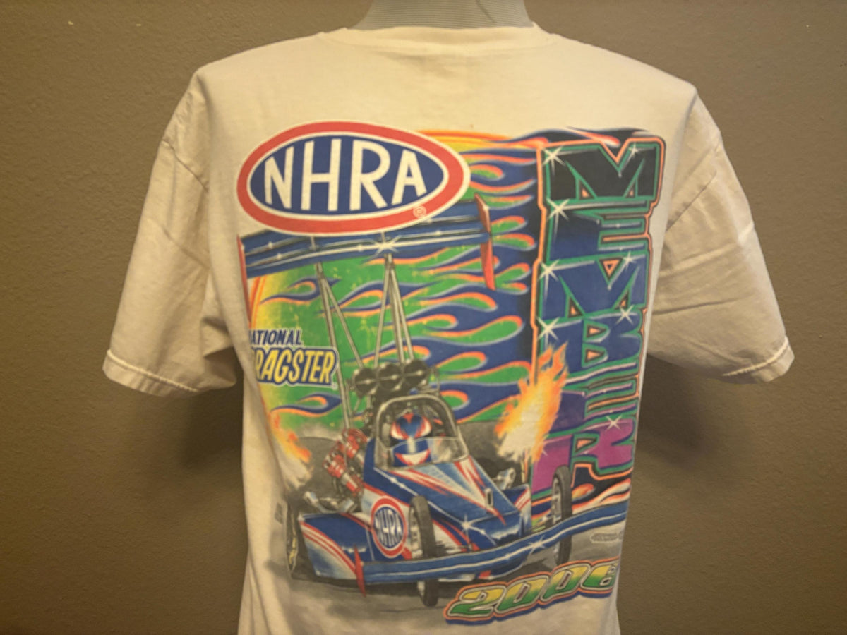 Vintage 200039s NHRA National Hot Rod Association Car Racing Tshirt XL Graphic Tee – Feel-Good Design · Must-Have Style