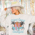 West Coast Cowgirl Country Girl Sweatshirt American Western Sweatshirt Coastal Cowgirl Cactus Sweatshirt Girly Western Nashville Sweatshirt Sweatshirt – Bold Style · Trending Graphic Apparel
