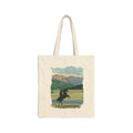 Yellowstone Mountain Scene Canvas Tote Bag Western Cowboy Roping Grocery Bag Western Scene Tote Tote Bag – Cozy Vibes · Top Pick For Any Outfit