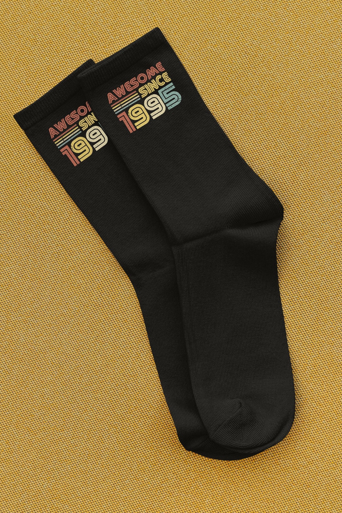 Awesome Since 1995 Socks 30th Birthday Gift Born in 1995 Socks Fun Birthday Present Cool 1995 Birthday Socks 30 Year Old Gift Graphic Tee – Fan Favorite · Top Pick For Any Outfit