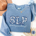 SLP Sweatshirt Toile SLP Shirt Speech Language Pathologist SweaterFuture Speech Therapist Graduation GiftSpeechie Crewneck Sweatshirt – Easygoing Wear · Perfect For Daily Wear