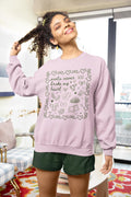 Funny Pasta Lover Sweatshirt Hearts and Cute Doodles Pasta Never Broke My Heart Cute Italian Food Dinner Club Shirt for Sister or Friend Sweatshirt – Everyday Comfort · Must-Have Style