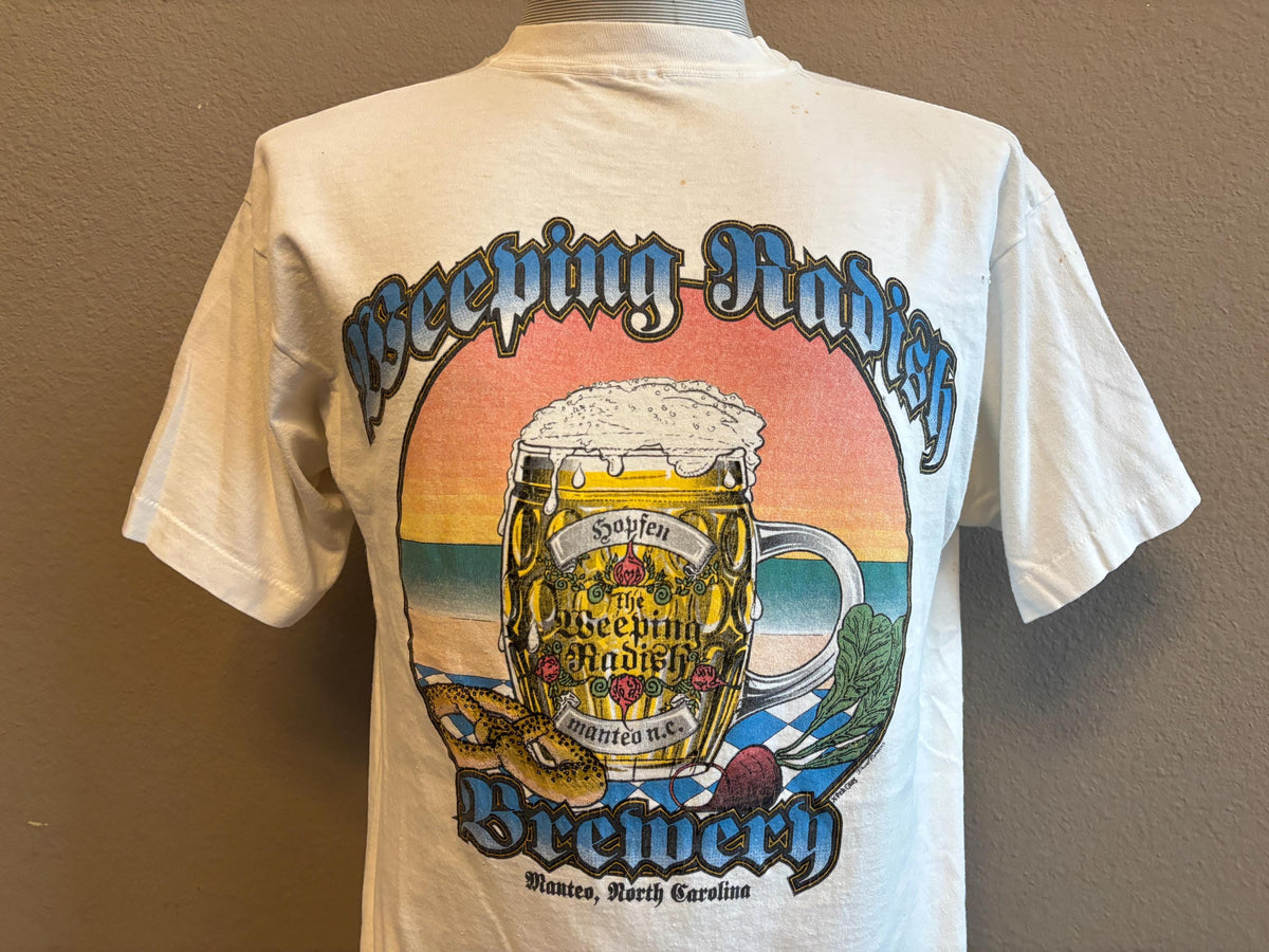 Vintage 9039s Weeping Radish Brewery Bavarian Restaurant Manteo North Carolina Tshirt L Graphic Tee – Cozy Vibes · Trending Graphic Apparel