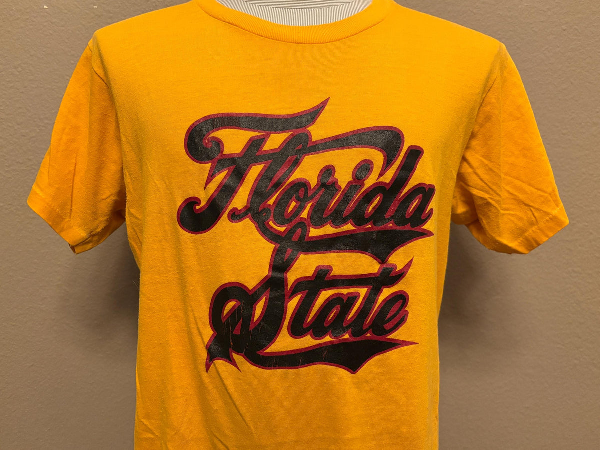 Vintage 8039s Florida State University FSU Seminoles College Tshirt XL Graphic Tee – Premium Graphic · High-Quality Print