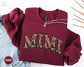 Mimi Strawberry Sweatshirt Floral Mimi Shirt Grandma Mothers Day Gift Best Mimi Sweater Coquette Grandma Mother39s day Gift Sweatshirt – Cozy Vibes · Great Gift For Fans