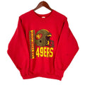 Vintage San Francisco 49ers Sweatshirt Large Red Nfl Football Made In Usa 90s Sweatshirt – Aesthetic Look · Trending Graphic Apparel