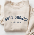 Gulf Shores Alabama Beach Crewneck Sweatshirt Gift Pullover Souvenir Sweatshirt – Everyday Comfort · High-Quality Print