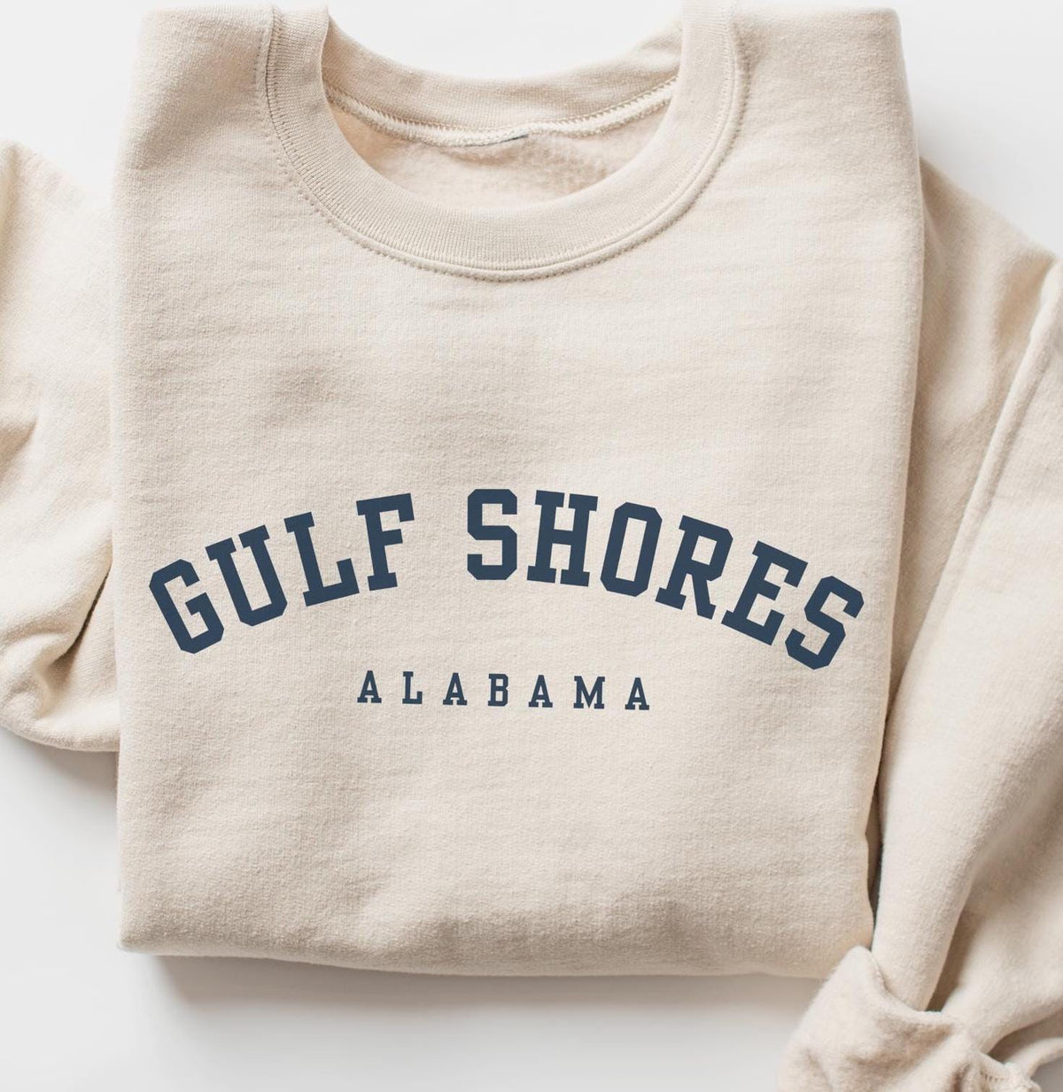 Gulf Shores Alabama Beach Crewneck Sweatshirt Gift Pullover Souvenir Sweatshirt – Everyday Comfort · High-Quality Print