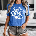 Heather True Royal Bella Canvas 3001 T Shirt Mockup Bella Canvas Shirt Mockup True Royal Shirt Mockup Shirt Mockup Blue Tee Mockup Graphic Tee – Soft Feel · Must-Have Style