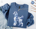 Floral Poodle Sweatshirt Dog Mama Shirt Poodle Mom Sweater Poodle Mom Crewneck Mothers Day Dog Mom Gift For Dog Lover Toile de jouy Sweatshirt – Feel-Good Design · Must-Have Style