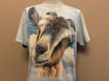 Vintage 200039s Goat In Clouds Cute Tye Dye Tshirt XL Graphic Tee – Soft Feel · Trending Graphic Apparel