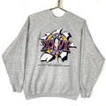 Vintage Super Bowl XXVI Sweatshirt Size Large Gray Made In Usa 1992 Nfl 90s Sweatshirt – Aesthetic Look · Trending Graphic Apparel