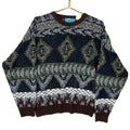 Vintage Grandpa Knit Sweater Size Large Black Argyle 90s Graphic Tee – Soft Feel · Must-Have Style