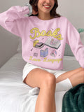 Cute Bookish Sweatshirt for Valentine39s Day Silly Book Lover Crewneck with Books Cozy Bookworm Shirt for Romance Reader Book Author Gift Sweatshirt – Premium Graphic · High-Quality Print