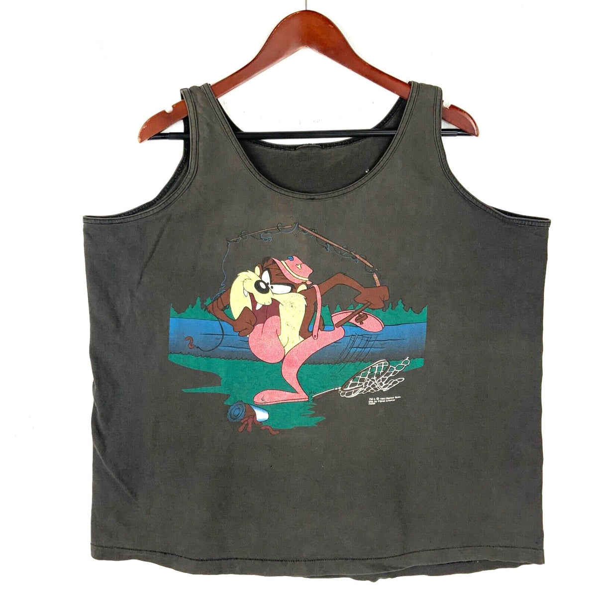 Vintage Tasmanian Devil Looney Tunes Tank Top TShirt XL 1993 Sleeveless 90s Tank Top – Soft Feel · Trending Graphic Apparel