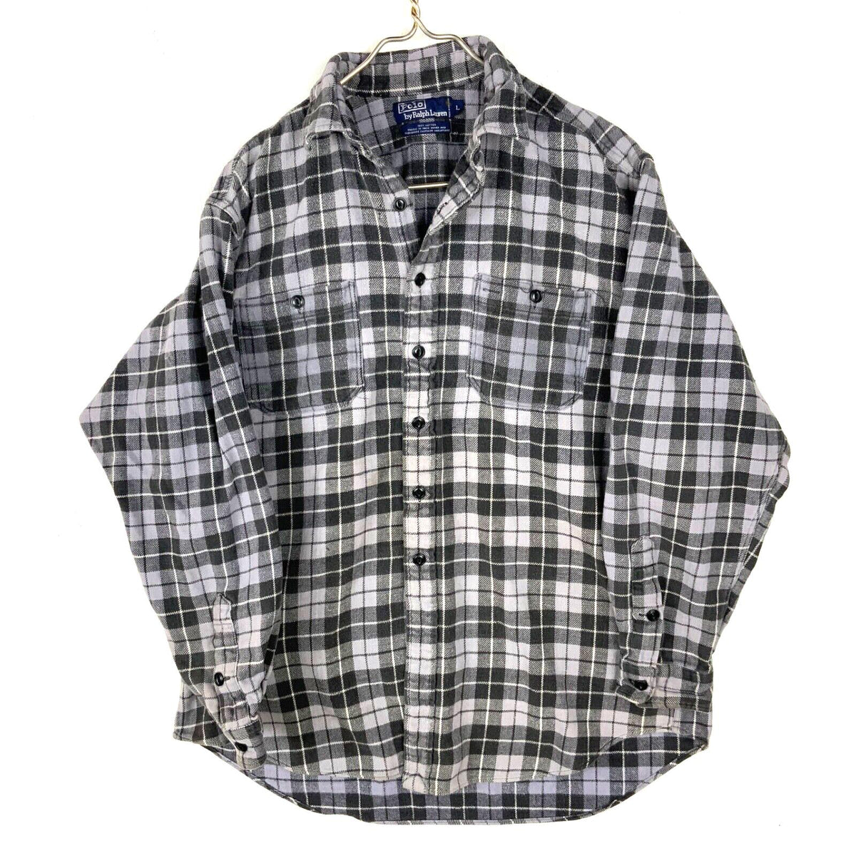 Vintage Polo Ralph Lauren Flannel Shirt Large Purple Plaid Long Sleeve 90s Graphic Tee – Everyday Comfort · Trending Graphic Apparel