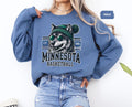 Minnesota Basketball Sweatshirt Unisex Crewneck Timber wolves Gift Sports Fan Apparel MN Basketball Team Athlete Sweatshirt Sweatshirt – Fan Favorite · Great Gift For Fans