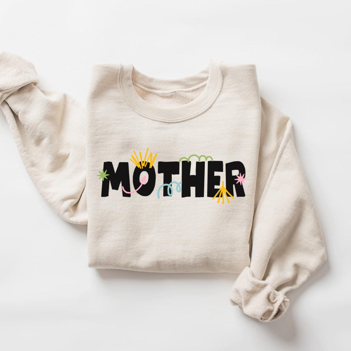 Mother Sweatshirt Mom Sweatshirt Gift for Mom New Mom Gift New Mama Gift Cute Mom Shirt Momma Sweatshirt Sweatshirt – Soft Feel · High-Quality Print
