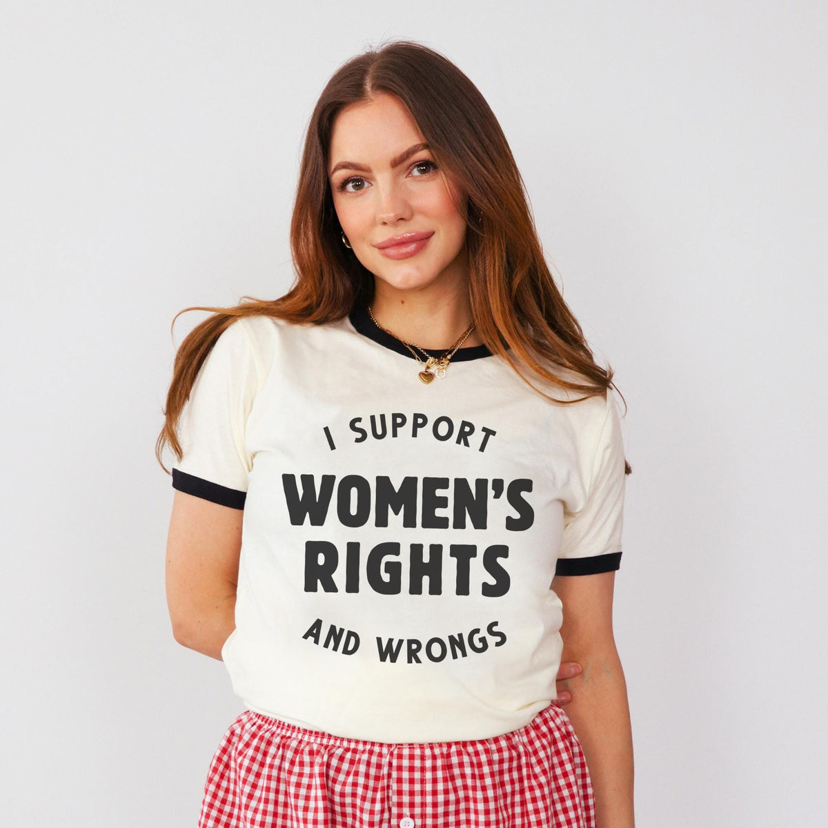 Support Womens Rights and Wrongs Pro Choice Shirt Womens Rights Shirt Pro Choice Roe v Wade Feminist Shirt Feminism Shirt Graphic Tee – Soft Feel · Must-Have Style