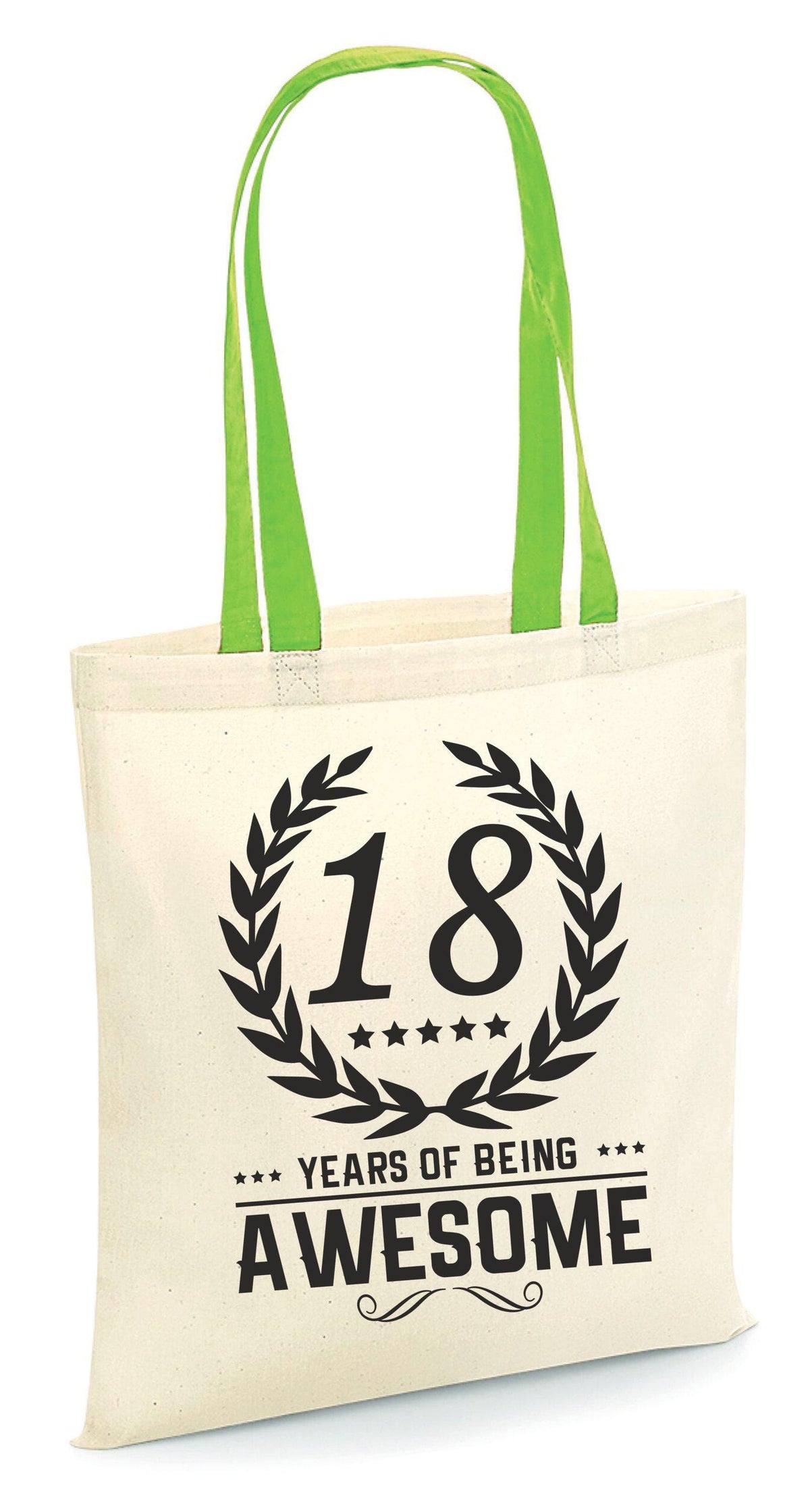 18th birthday tote bag born in 2007 18 years old party bag gift for friends funny tote bag for shopping birthday gift bag Tote Bag – Everyday Comfort · Trending Graphic Apparel