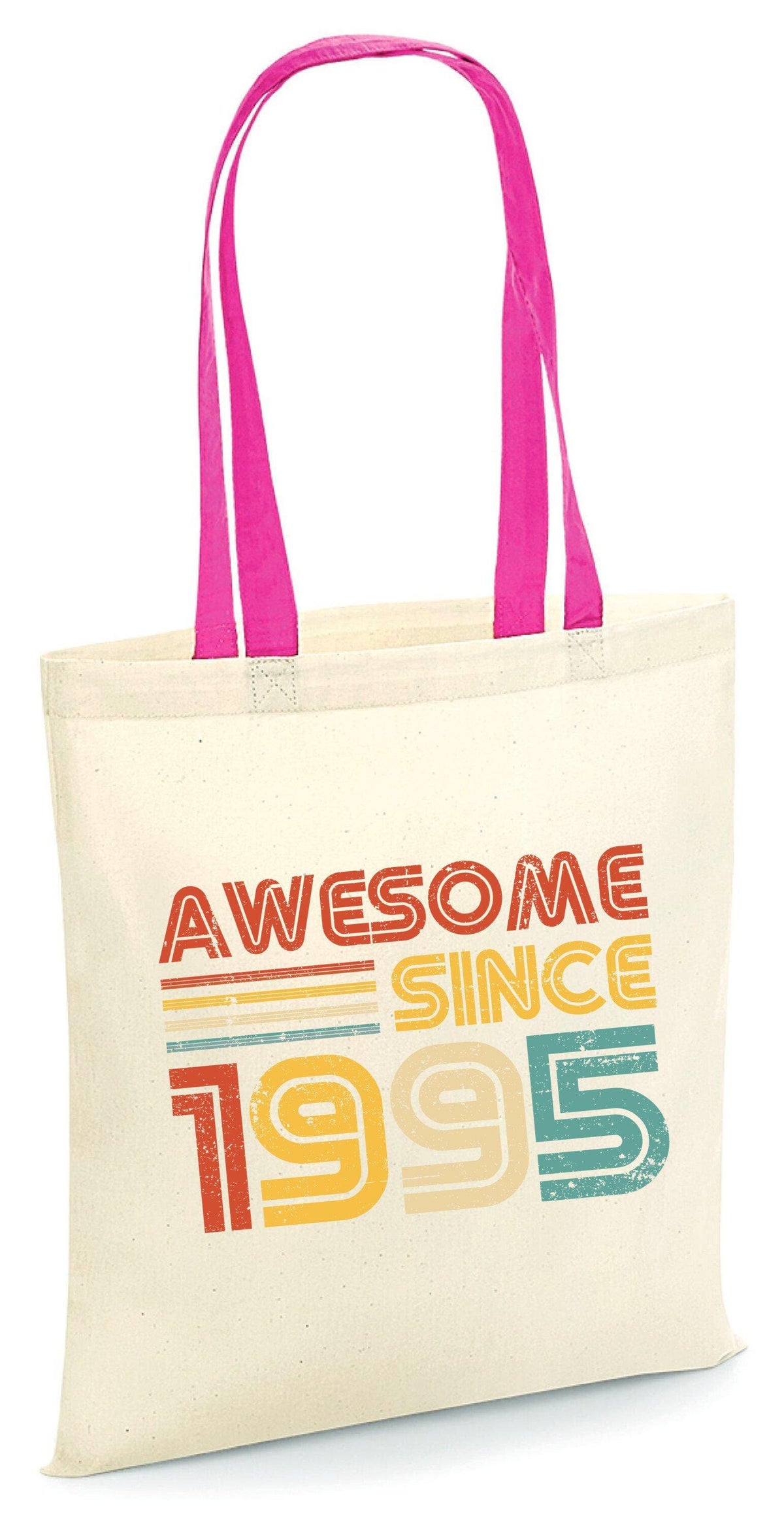 Awesome Since 1995 Tote Bag 30th Birthday Gift Retro Style Born in 1995 Bag 30 Years Old Gift 30th Party Tote Bag Bag For Life Tote Bag – Soft Feel · Top Pick For Any Outfit