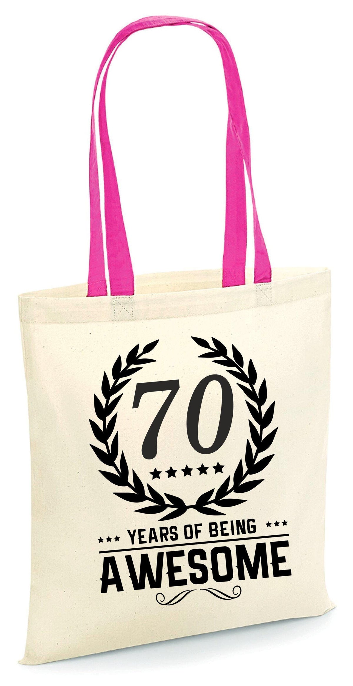 70th Birthday Tote Bag Born in 1953 70 Years Old Gift 70th Celebration Bag Bag for Life 70 Years of Being Awesome Special Occasion Tote Bag – Feel-Good Design · Perfect For Daily Wear