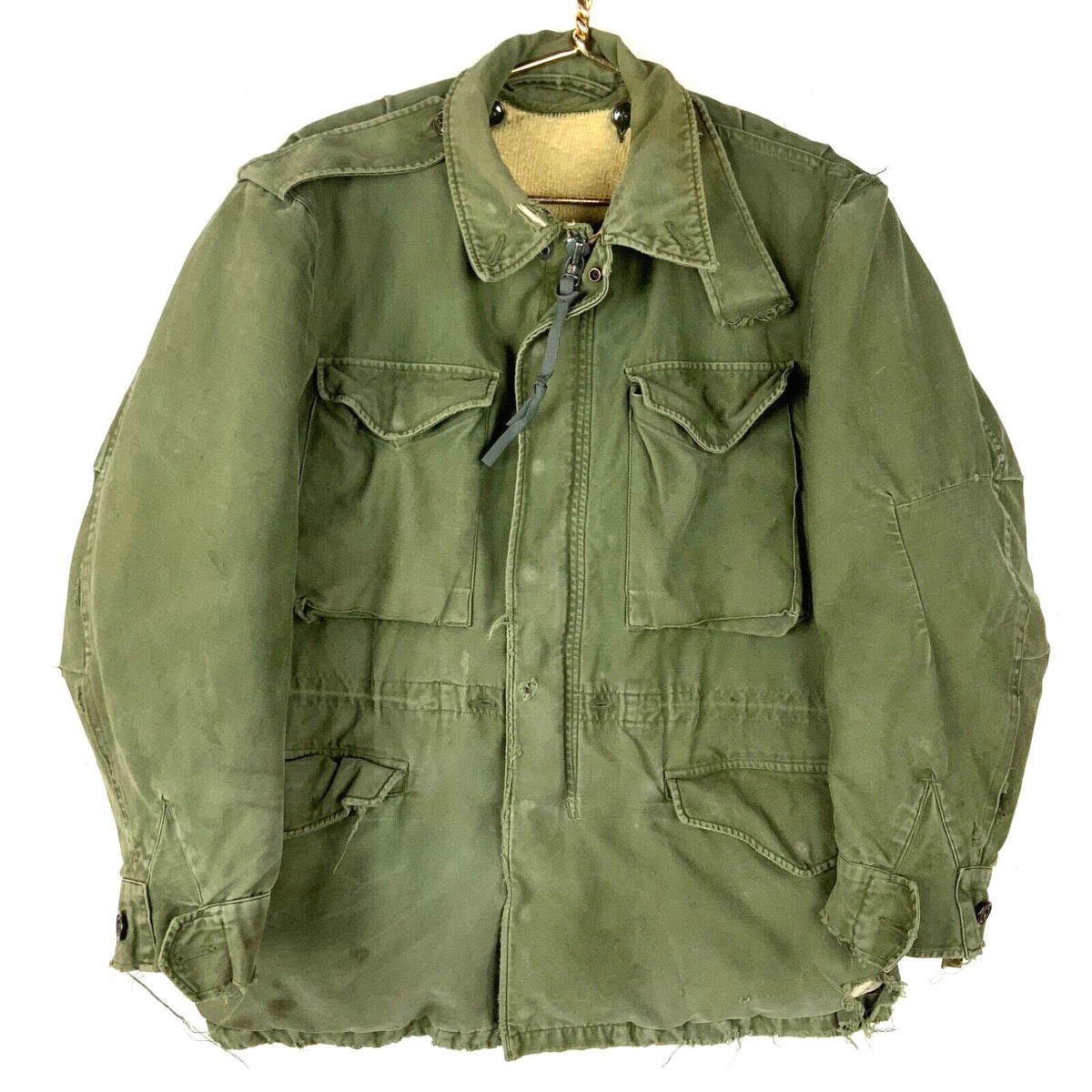 Vintage US Military Jacket Small Green Full Zip Insulated Vietnam Era 60s 70s Graphic Tee – Everyday Comfort · Perfect For Daily Wear