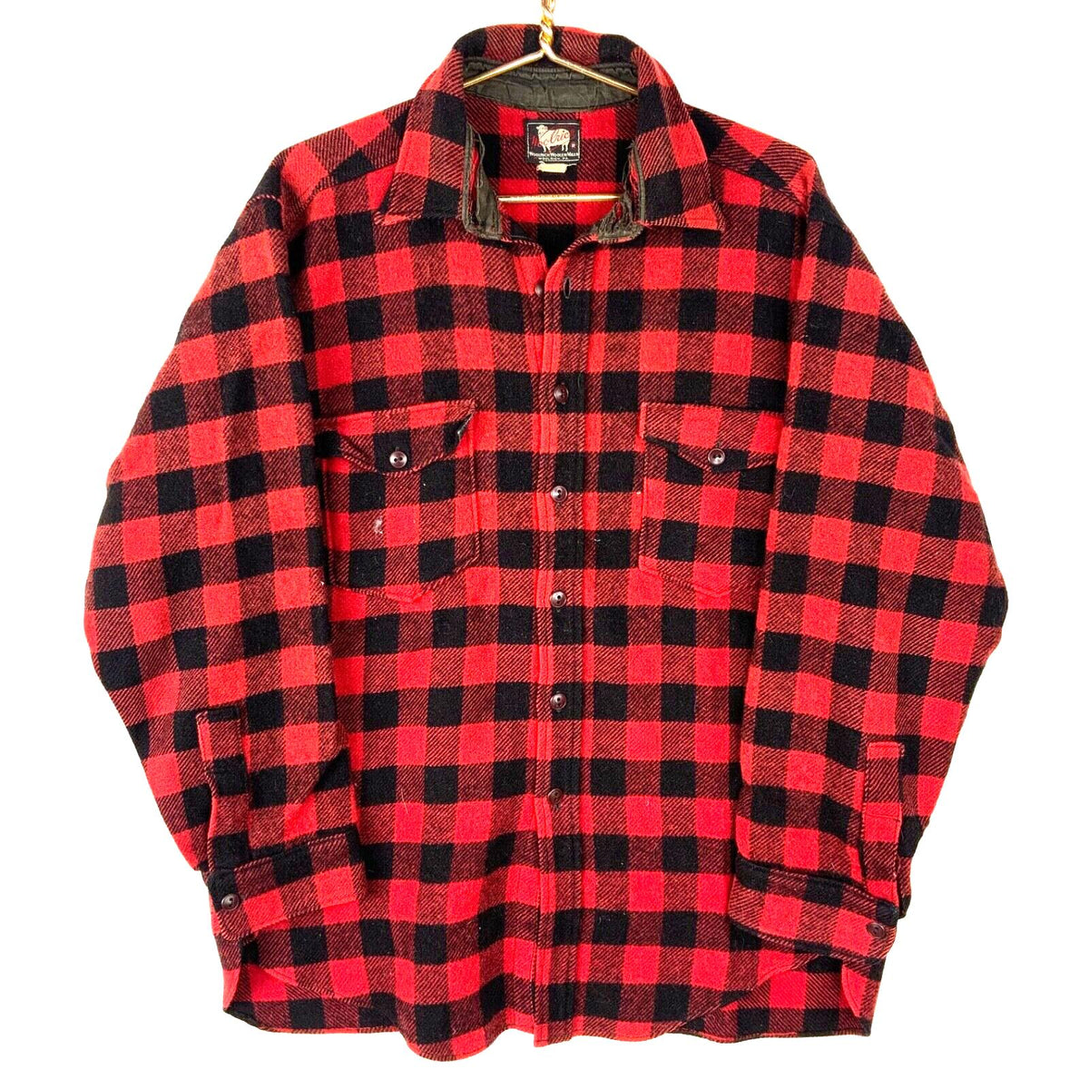Vintage Woolrich Plaid 1960s Shirt Size Large Red Buttoned Long Sleeve Graphic Tee – Warm & Stylish · Trending Graphic Apparel