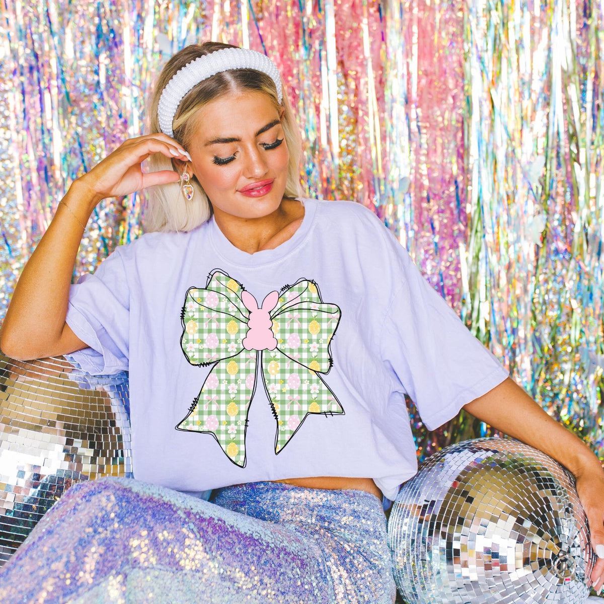 Comfort Colors Easter Coquette Shirt Easter Tee Christian Shirt Religion Gift Easter Shirt Easter Gifts Easter Bow Shirt Graphic Tee – Aesthetic Look · Trending Graphic Apparel