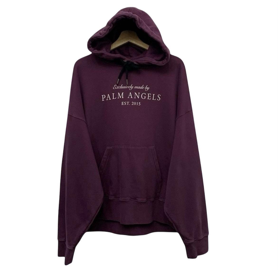 Palm Angels Pullover Hoodie Large Authentic Hoodie – Everyday Comfort · Perfect For Daily Wear
