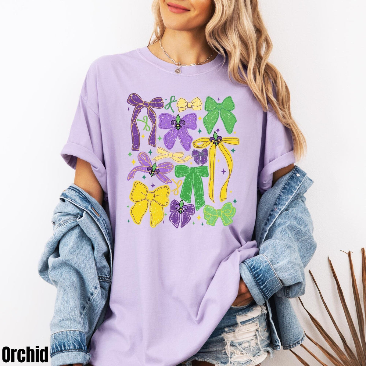Coquette Mardi Gras Shirt Mardi Gras Shirt Carnival Party Tee Women New Orleans Outfit Nola Shirt Girly Bows Mardi Gras Graphic Tee – Fan Favorite · Great Gift For Fans