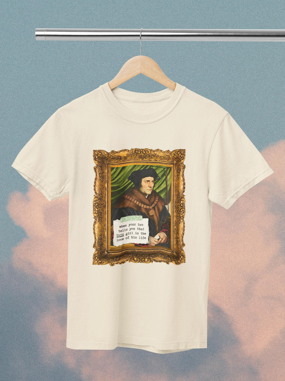 Tudor History Art History Tee Shirt Thomas More and King Henry the 8th Famous European Monarchs 16th Century History Funny History Shirt Graphic Tee – Bold Style · Must-Have Style