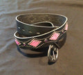 J030 194039s style black leather silver studded rockabilly western biker belt with pink fur 36quot waist j030 Graphic Tee – Feel-Good Design · High-Quality Print