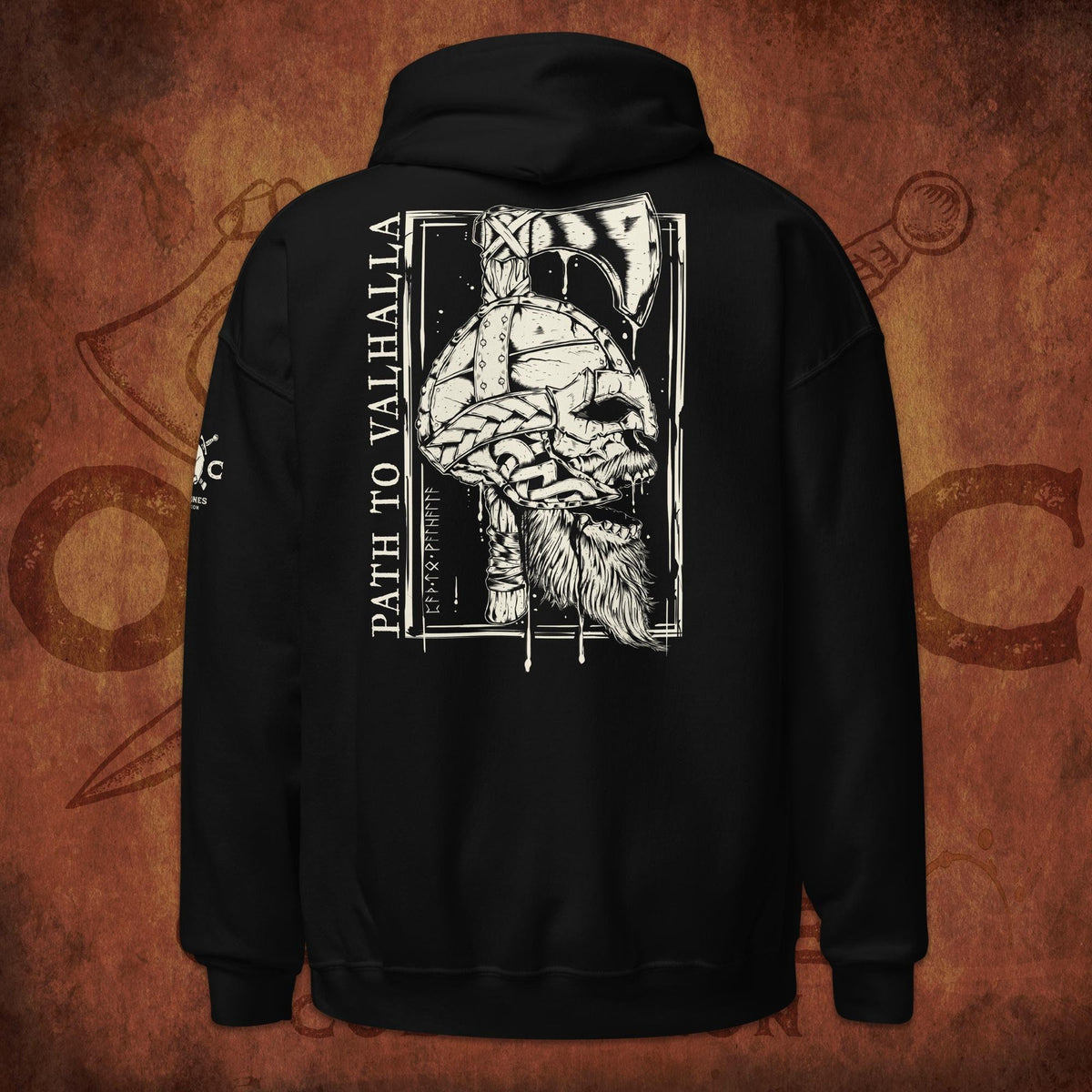 Path to Valhalla Hoodie Viking Hoodie Norse Mythology Valhalla Hoodie Viking Hoodie Warrior Hoodie Viking Skull Hoodie Norse Hoodie Hoodie – Fan Favorite · Trending Graphic Apparel