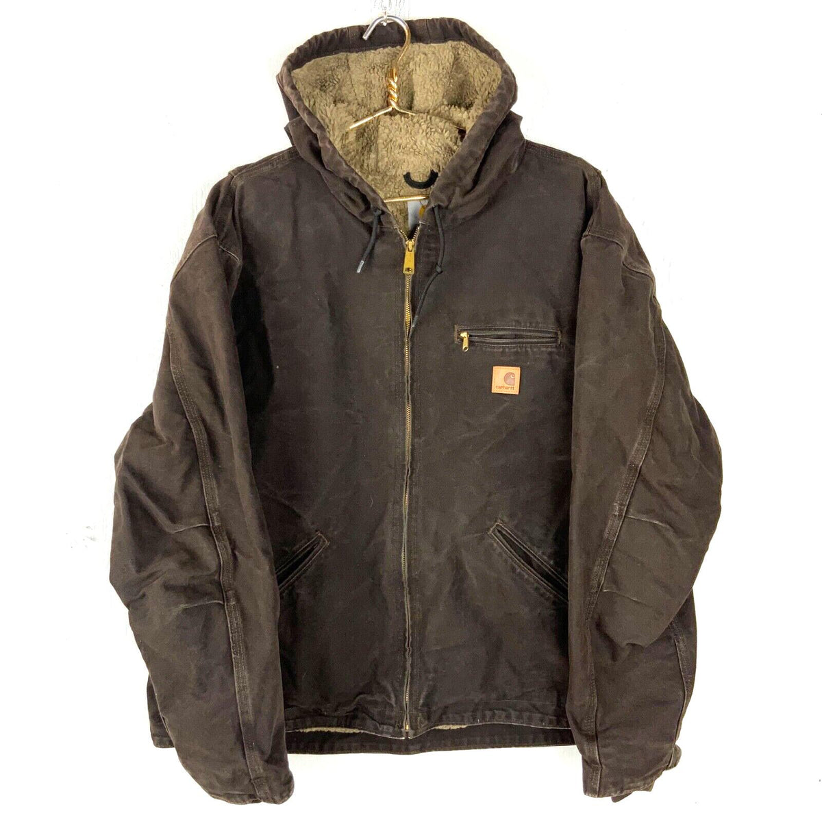 Carhartt Sierra Sherpa Lined Jacket 2XL Brown Full Zip Workwear Graphic Tee – Fan Favorite · Top Pick For Any Outfit