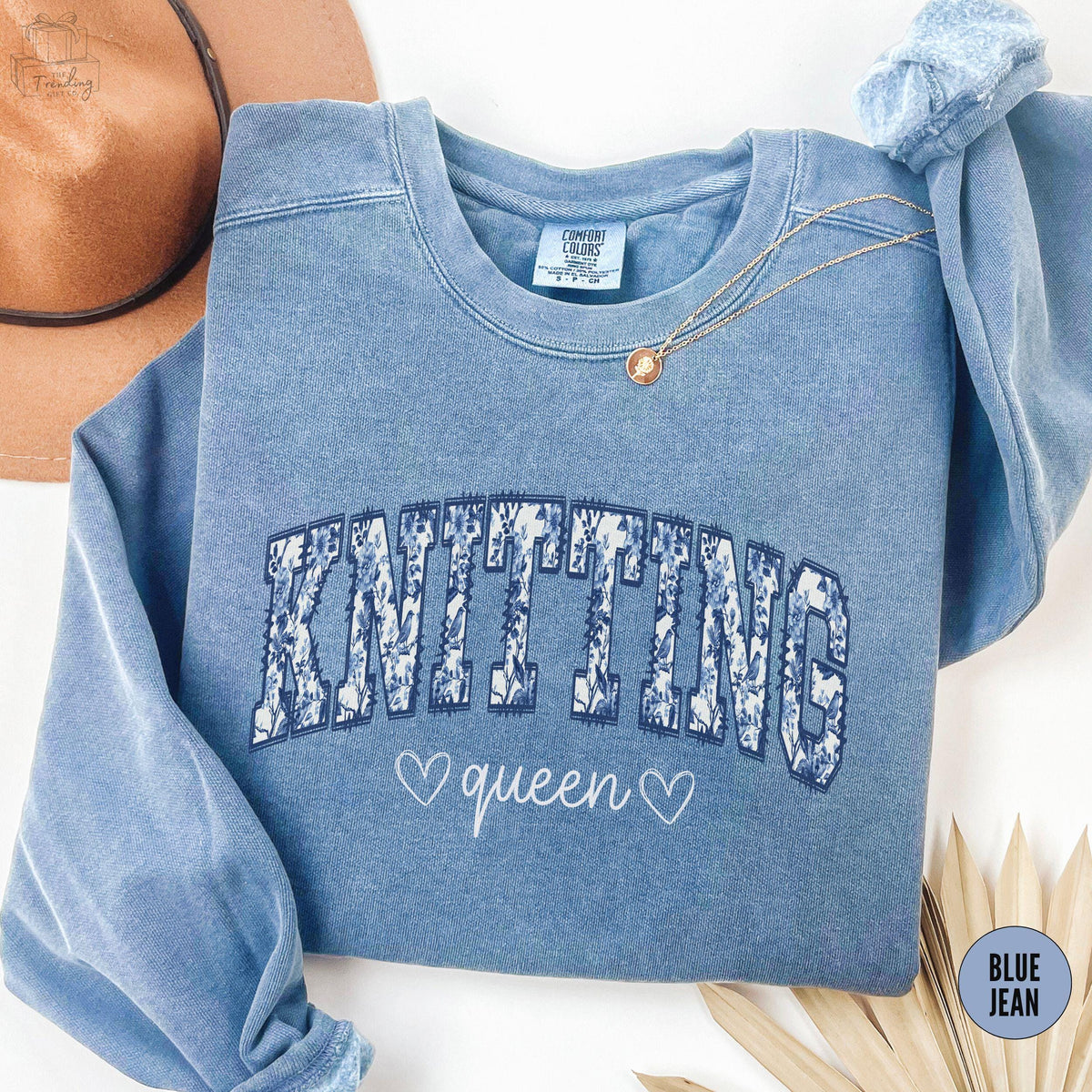 Knitting Sweatshirt Knitting Shirt Gift for Knitters Knitting Lover Sweater Yarn Enthusiast Apparel Knitting Crewneck Sweatshirt – Feel-Good Design · Must-Have Style